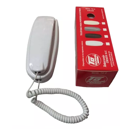 Telefono para portero electrico generico tradicional conexion 4/6 hilos