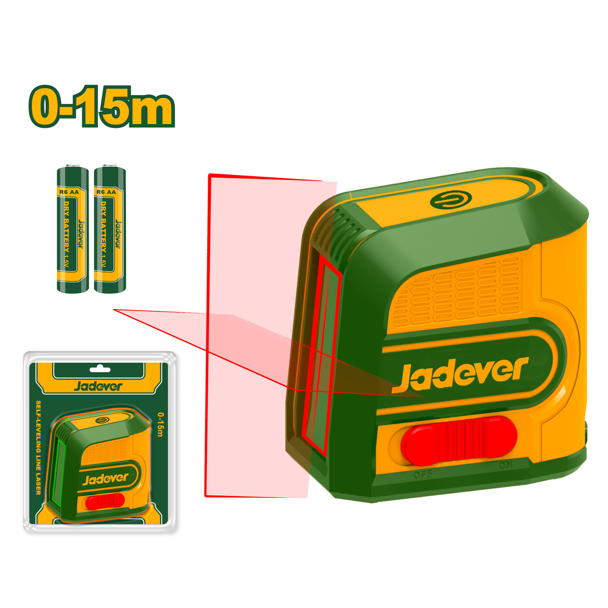Nivel Laser Rojo - Jadever